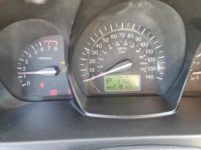 Photo 9 from auction – 2008 KIA SPECTRA EX with VIN KNAFE121585542553