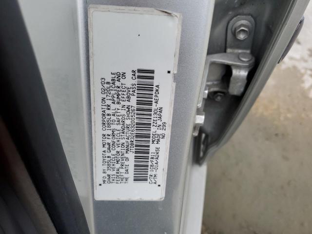 Photo 10 from auction – 2003 TOYOTA COROLLA CE with VIN JTDBR32E632005267