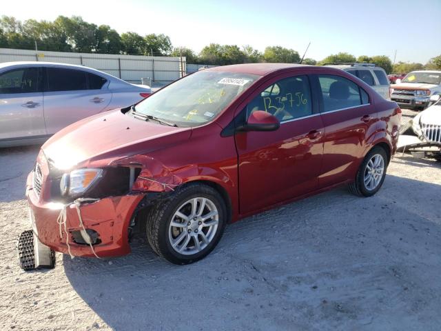 CHEVROLET SONIC LT 2012 with VIN 1G1JC5SH2C4200718 - Photo from auction
