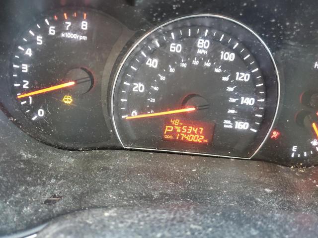 Photo 8 from auction – 2014 KIA SORENTO LX with VIN 5XYKT3A64EG511149
