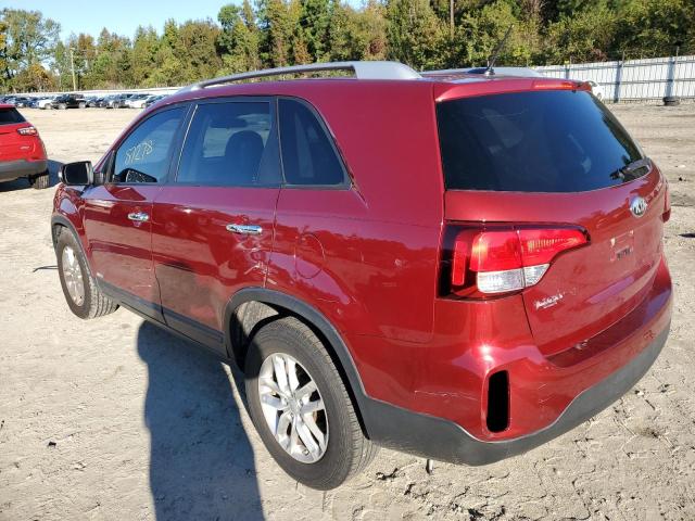 Photo 3 from auction – 2014 KIA SORENTO LX with VIN 5XYKTDA78EG445526