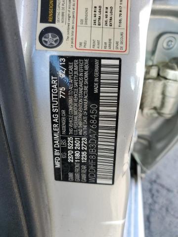 Photo 10 from auction – 2013 MERCEDES-BENZ E 350 4MAT with VIN WDDHF8JB3DA768450