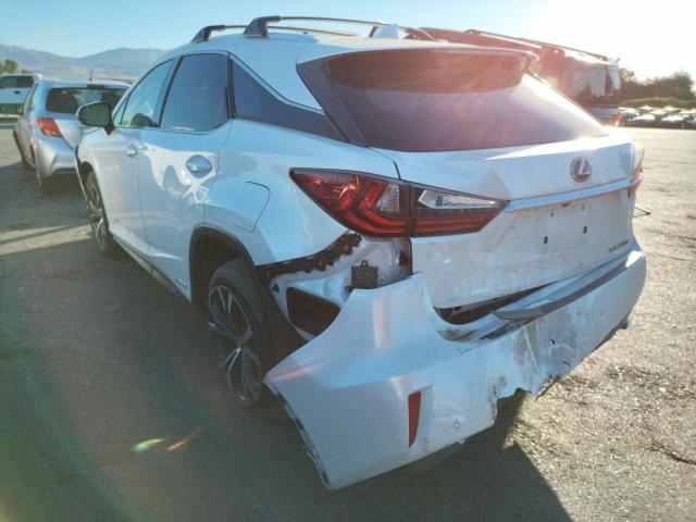Photo 3 from auction – 2016 LEXUS RX 450H BA with VIN 2T2BGMCA4GC001373