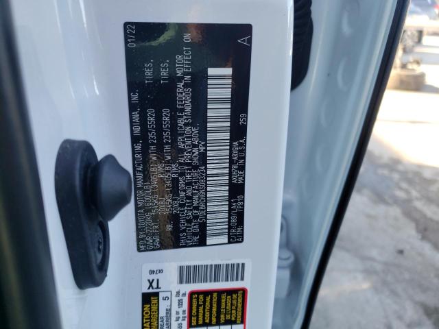 Photo 10 from auction – 2022 TOYOTA HIGHLANDER with VIN 5TDEBRCH6NS083234