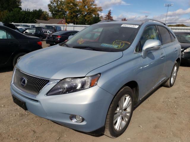 Photo 2 from auction – 2010 LEXUS RX 450 with VIN JTJBC1BA5A2011705
