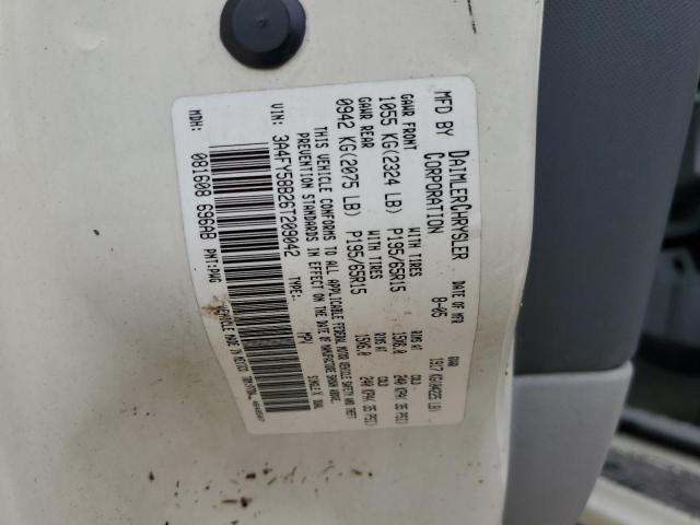 Photo 10 from auction – 2006 CHRYSLER PT CRUISER with VIN 3A4FY58B26T209042