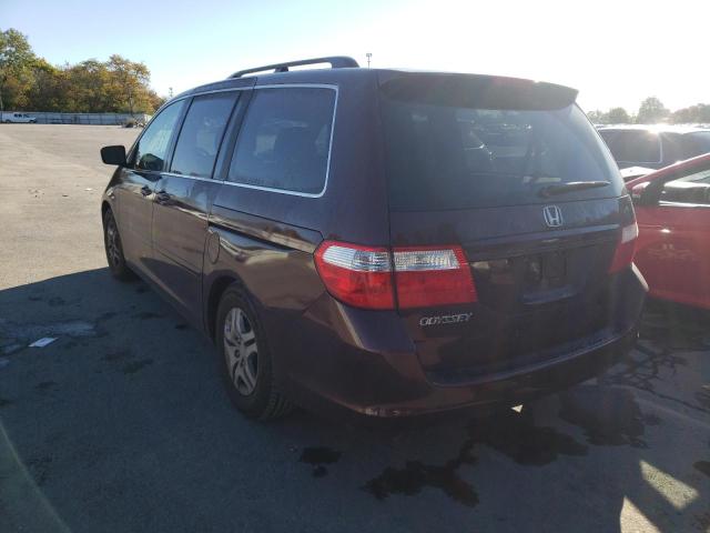 Photo 3 from auction – 2007 HONDA ODYSSEY EX with VIN 5FNRL38457B405533