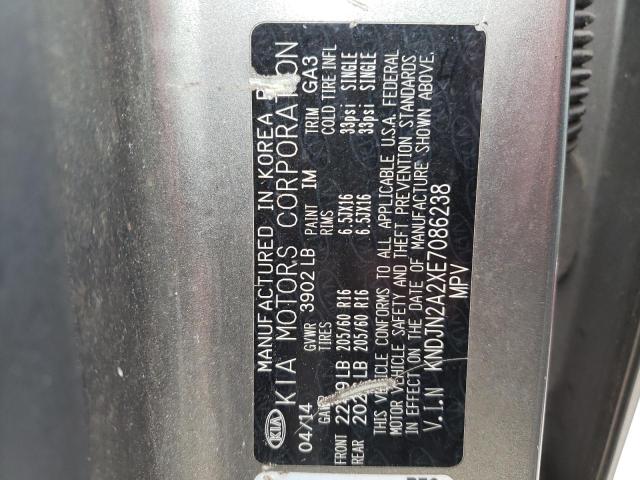 Photo 10 from auction – 2014 KIA SOUL with VIN KNDJN2A2XE7086238