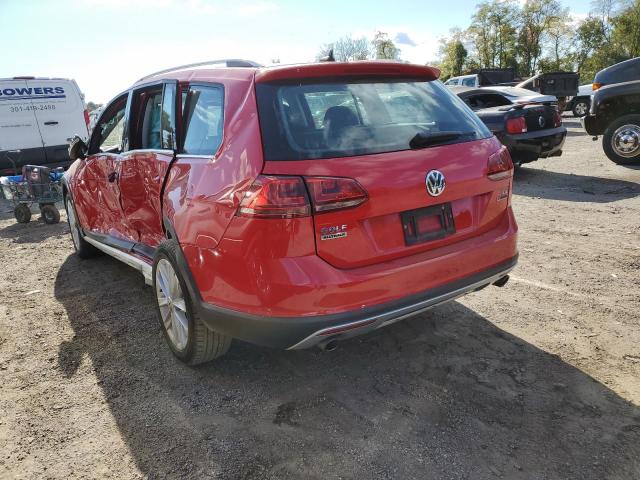 Photo 3 from auction – 2017 VOLKSWAGEN GOLF ALLTR with VIN 3VWH17AU2HM519938