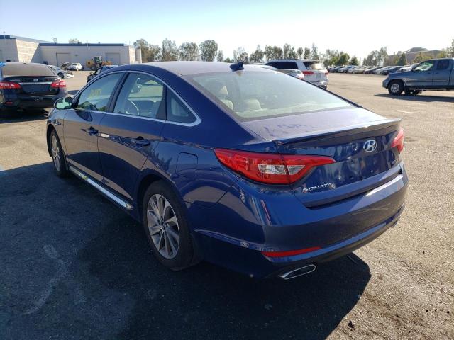 Photo 3 from auction – 2015 HYUNDAI SONATA SPO with VIN 5NPE34AF1FH184741