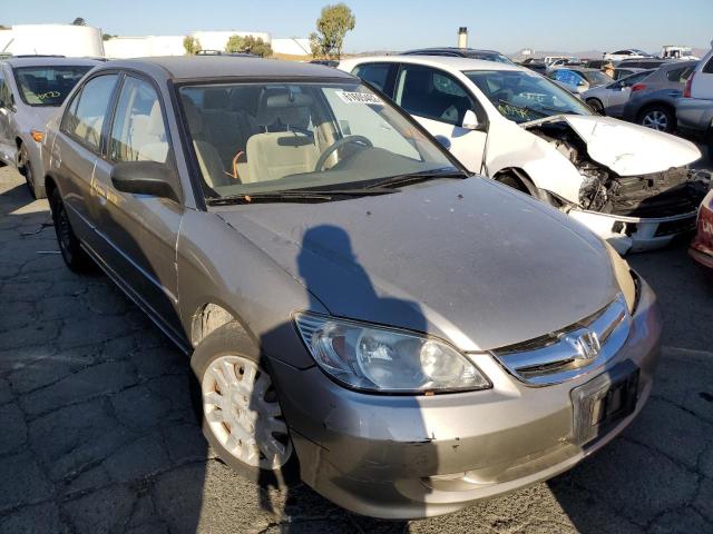 HONDA CIVIC LX 2004 with VIN JHMES16504S001747 - Photo from auction