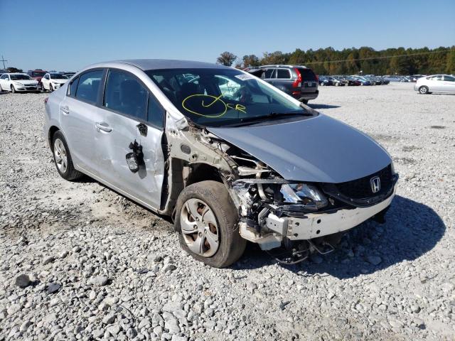Photo 1 from auction – 2013 HONDA CIVIC LX with VIN 19XFB2F57DE043766