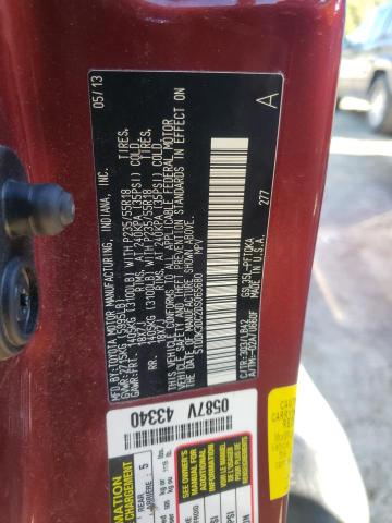 Photo 10 from auction – 2013 TOYOTA SIENNA XLE with VIN 5TDDK3DC2DS065680