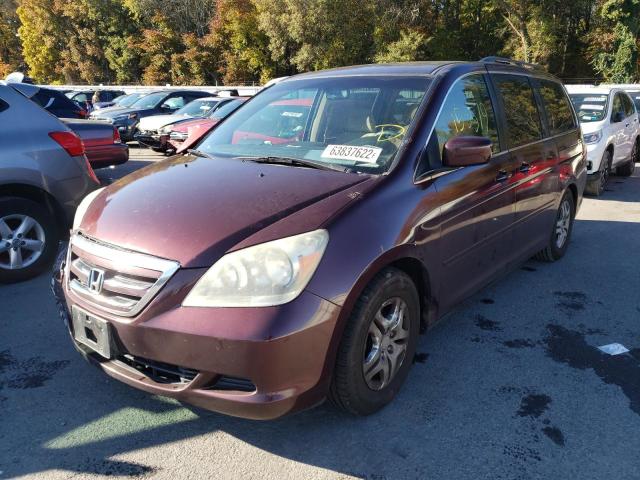 Photo 2 from auction – 2007 HONDA ODYSSEY EX with VIN 5FNRL38457B405533