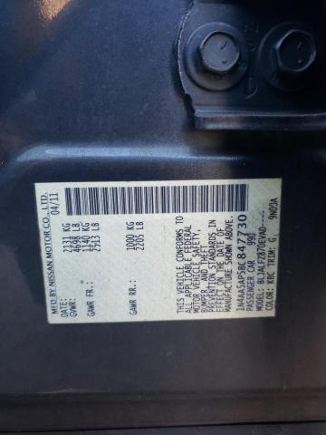 Photo 10 from auction – 2011 NISSAN MAXIMA S with VIN 1N4AA5AP5BC847730