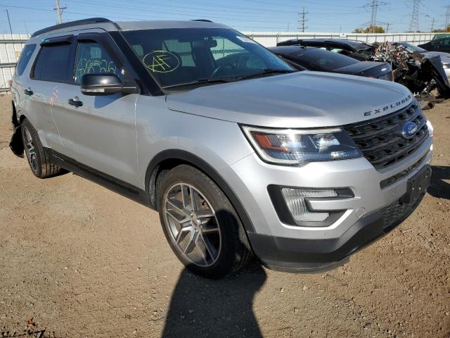 FORD EXPLORER S 2016 with VIN 1FM5K8GT4GGB70650 - Photo from auction