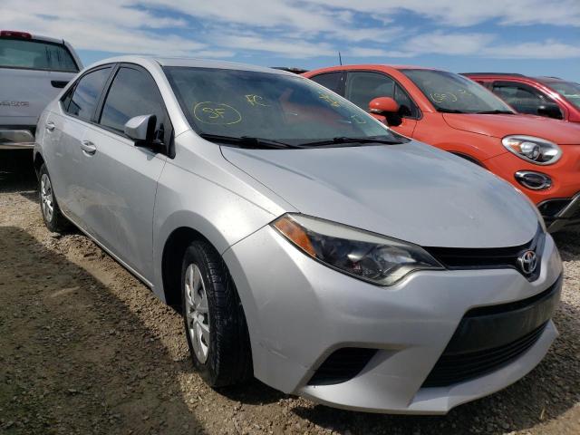 TOYOTA COROLLA L 2015 with VIN 2T1BURHE7FC470929 - Photo from auction