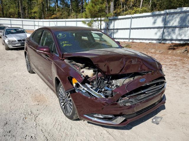 FORD FUSION TIT 2017 with VIN 3FA6P0SU2HR253960 - Photo from auction