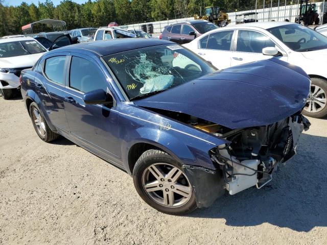 DODGE AVENGER SX 2013 with VIN 1C3CDZCG6DN709401 - Photo from auction