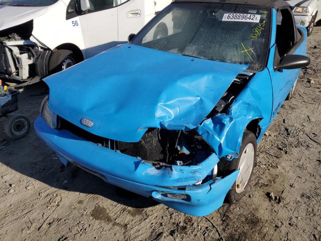Photo 9 from auction – 1991 GEO METRO LSI with VIN JG1MR3362MK601552