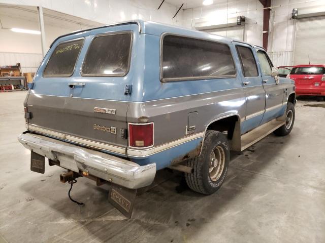 Photo 4 from auction – 1987 CHEVROLET SUBURBAN V with VIN 1GNFV16C4HF126428