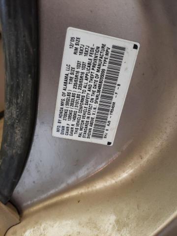 Photo 10 from auction – 2006 HONDA ODYSSEY EX with VIN 5FNRL38486B055099