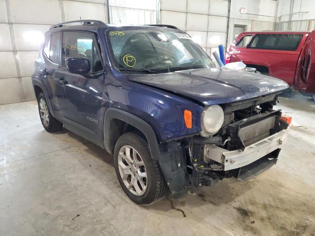 JEEP RENEGADE L 2018 with VIN ZACCJBBB0JPJ48095 - Photo from auction