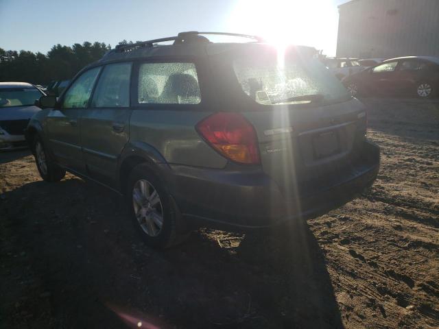 Photo 3 from auction – 2005 SUBARU LEGACY OUT with VIN 4S4BP62C257367572