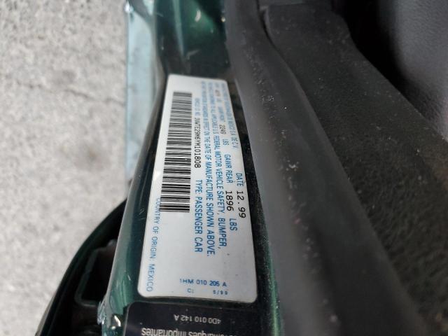 Photo 10 from auction – 2000 VOLKSWAGEN JETTA GLX with VIN 3VWTE29M6YM101808
