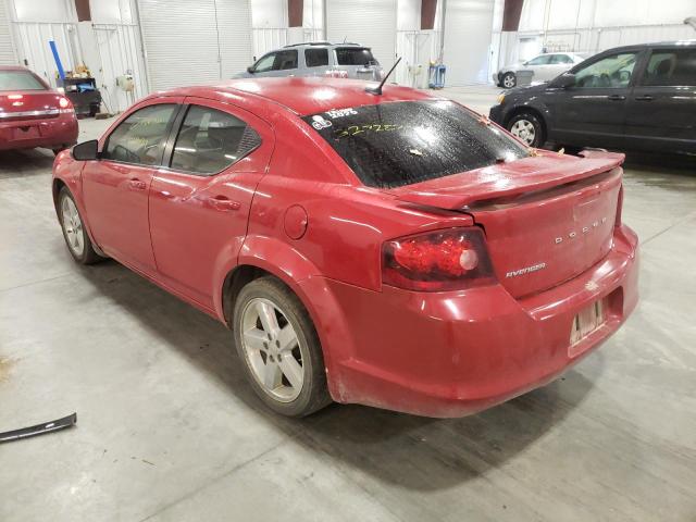 Photo 3 from auction – 2014 DODGE AVENGER SE with VIN 1C3CDZAB0EN233753