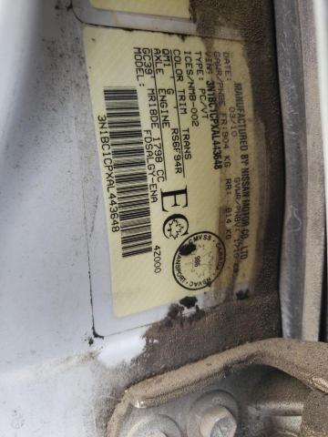 Photo 10 from auction – 2010 NISSAN VERSA with VIN 3N1BC1CPXAL443648