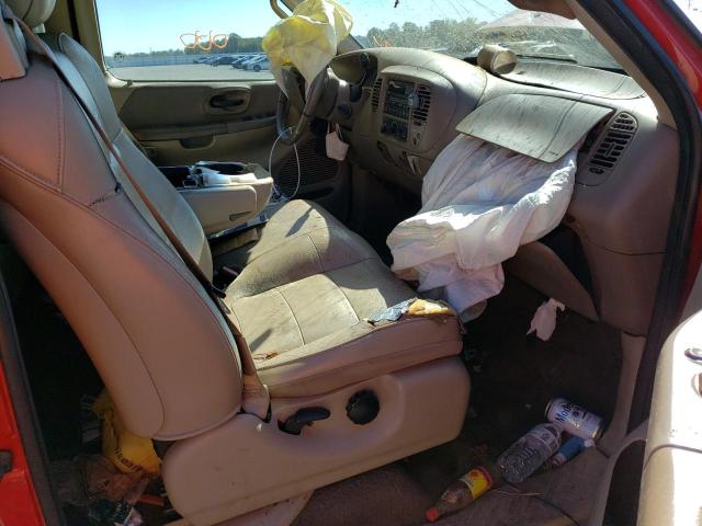 Photo 5 from auction – 2001 FORD F150 with VIN 1FTRX17L91NB04287