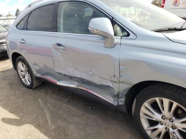 Photo 9 from auction – 2010 LEXUS RX 450 with VIN JTJBC1BA5A2011705