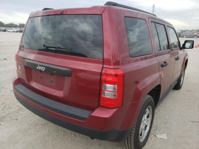 Photo 4 from auction – 2014 JEEP PATRIOT SP with VIN 1C4NJRBB0ED507499
