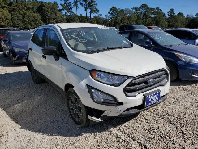 FORD ECOSPORT S 2020 with VIN MAJ3S2FE9LC385329 - Photo from auction
