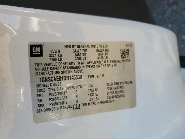 Photo 10 from auction – 2013 CHEVROLET TAHOE C150 with VIN 1GNSCAE01DR145538
