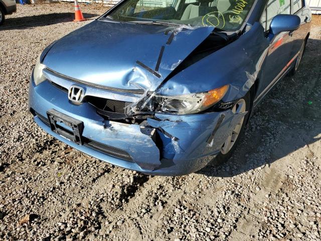 Photo 9 from auction – 2007 HONDA CIVIC EX with VIN 1HGFA16877L083835
