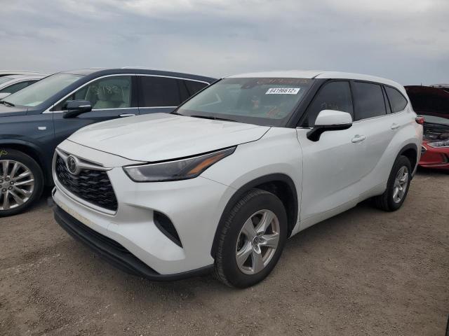 Photo 2 from auction – 2022 TOYOTA HIGHLANDER with VIN 5TDCZRAH5NS109263