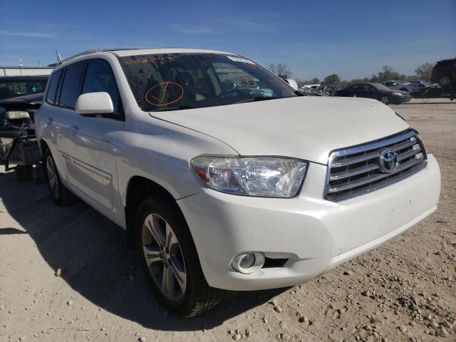 TOYOTA HIGHLANDER 2010 with VIN 5TDDK3EHXAS012943 - Photo from auction
