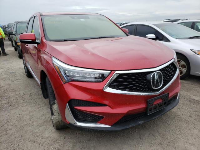 ACURA RDX TECHNO 2021 with VIN 5J8TC2H54ML022413 - Photo from auction