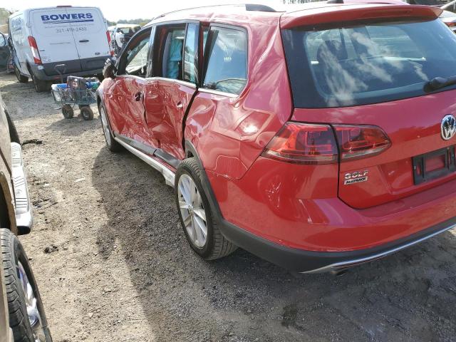 Photo 9 from auction – 2017 VOLKSWAGEN GOLF ALLTR with VIN 3VWH17AU2HM519938