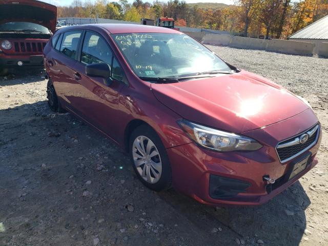 SUBARU IMPREZA 2018 with VIN 4S3GTAA63J3731388 - Photo from auction