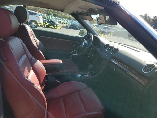 Photo 5 from auction – 2009 AUDI A4 3.2 CAB with VIN WAUDH48H09K006696