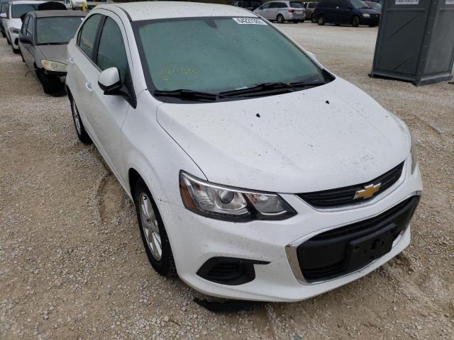 CHEVROLET SONIC LT 2017 with VIN 1G1JD5SH4H4102603 - Photo from auction