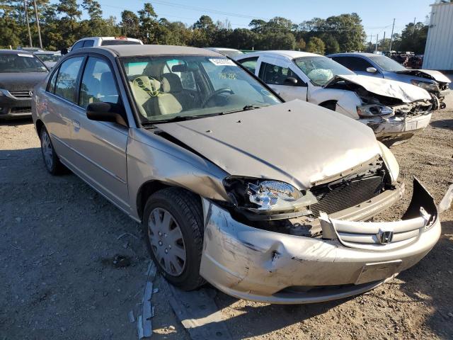 HONDA CIVIC LX 2002 with VIN 2HGES16522H503330 - Photo from auction