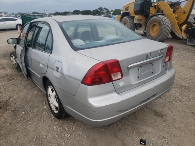 Photo 3 from auction – 2002 HONDA CIVIC LX with VIN 2HGES16562H548366