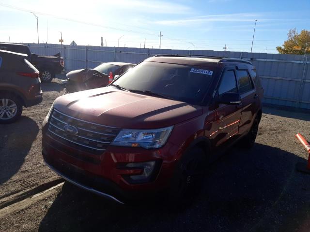 Photo 2 from auction – 2016 FORD EXPLORER X with VIN 1FM5K8D84GGC83109