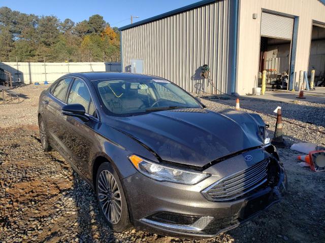 FORD FUSION SE 2018 with VIN 3FA6P0HD0JR201868 - Photo from auction