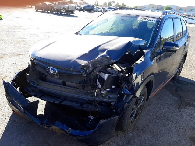 Photo 2 from auction – 2021 SUBARU FORESTER S with VIN JF2SKARCXMH447630