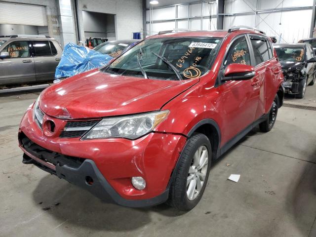 Photo 2 from auction – 2013 TOYOTA RAV4 LIMIT with VIN 2T3DFREV1DW098000